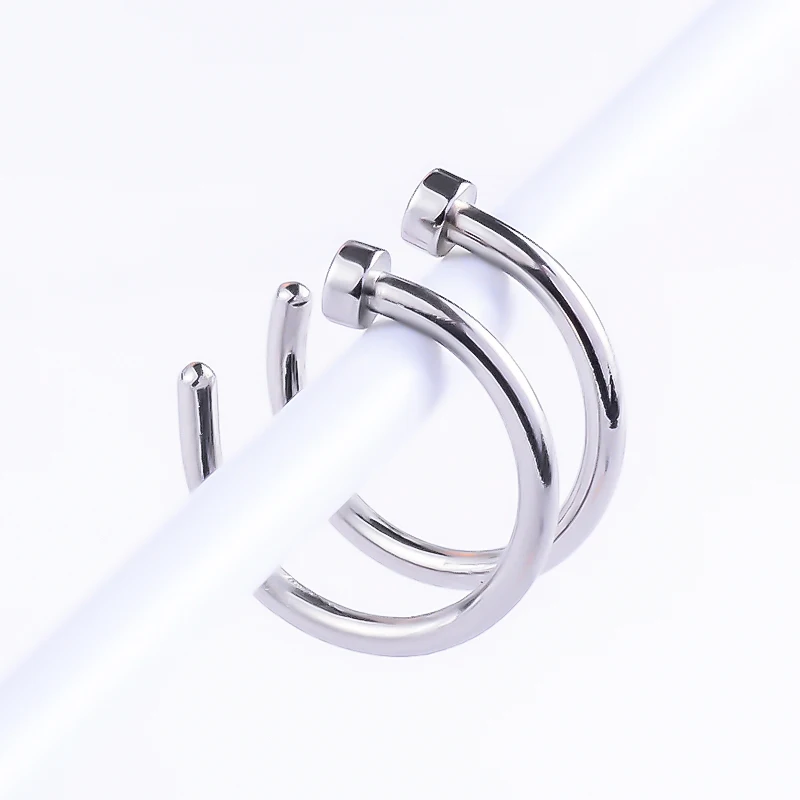 MISANANRYNE Поддельные Нос кольцо Labret губы кольцо C клип губ пирсинг Спираль пирсинг для пупка искусственное кольцо для носа Neus пирсинг AY