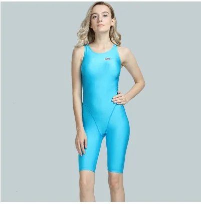 Women NylonOne Piece Breathable Racing Patchwork Competition Professional SwimWear Female Plus Size Bathing Suit Sport Beachwear