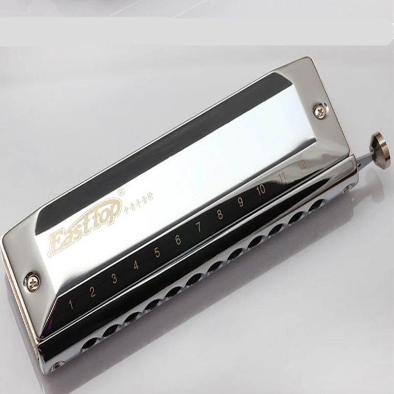 T1248Z Easttop Хроматическая Губная гармошка с 12 отверстиями 48 Alto Armonica специальный
