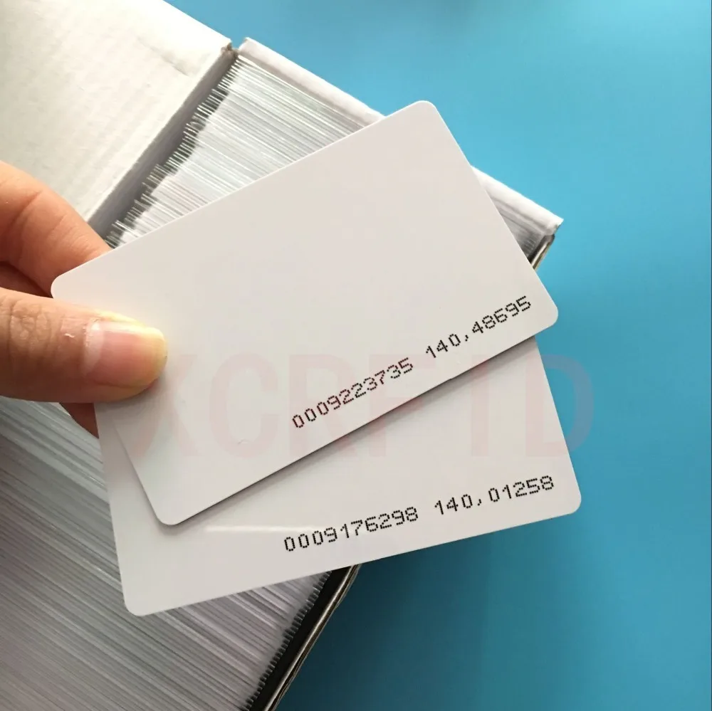 125 кГц EM4100 TK4100 бесконтактная RFID карта с 64 битами памяти для системы доступа к