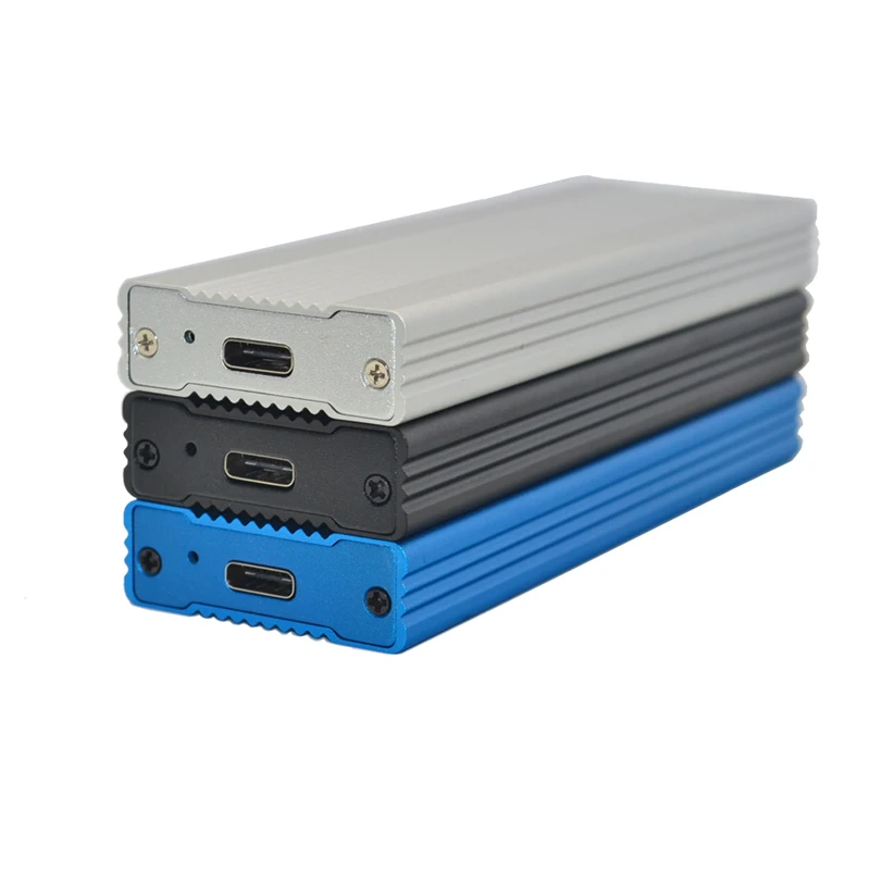 Корпус NVME M.2 полностью алюминиевый корпус для жесткого диска чехол для мобильного жесткого диска Тип C 3,1 ASM2362 m.2 USB3.1 PCIE SSD TYPEC SSD M2 чехол