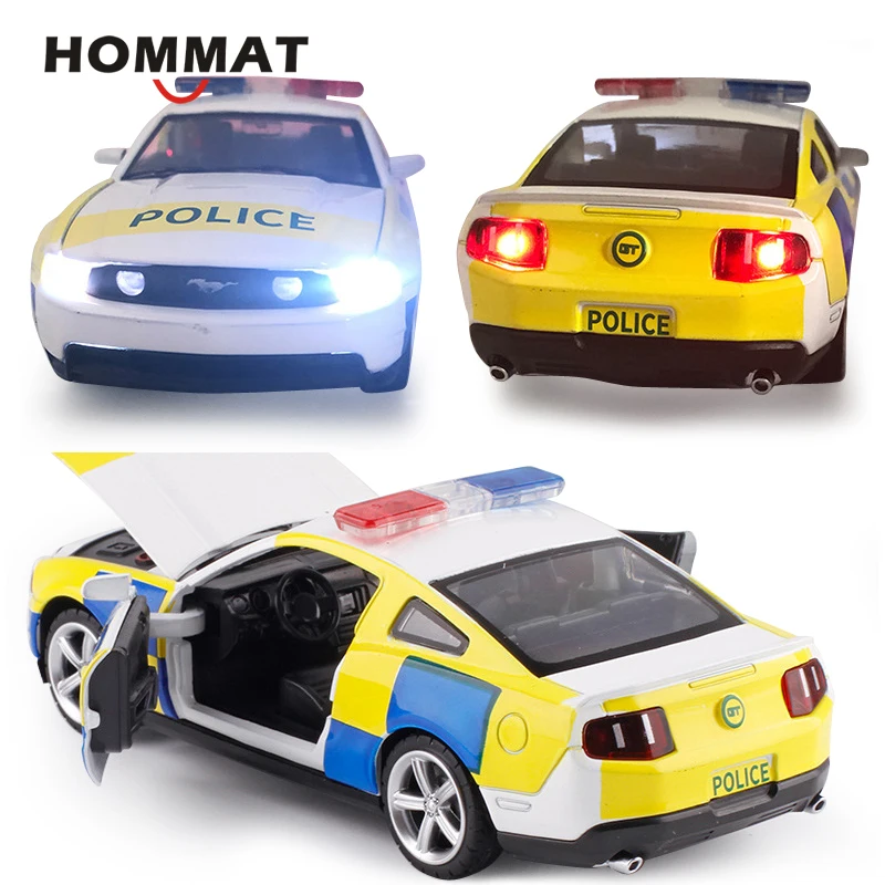 Модель автомобиля HOMMAT в масштабе 1:32 Ford Mustang GT литые под давлением и игрушечные