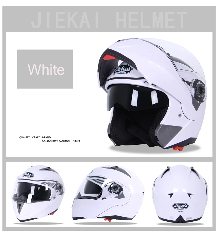 Мотоциклетный Bluetooth шлем флип-ап Motocicleta каск BT КАСКО мото двойные Козырьки мотоциклетный шлем емкость ECE Jiekai
