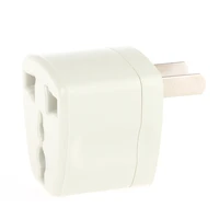 universal travel plug adapter for usa white