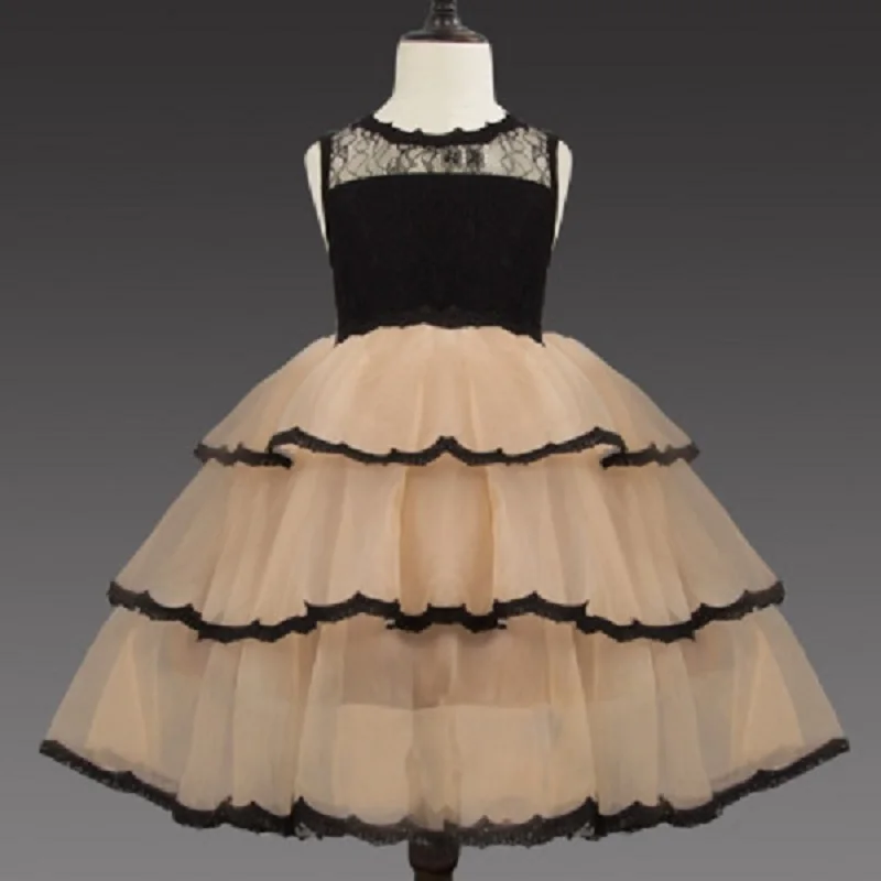 

New Baby Girl Wedding party Dreess Kids Dresses for Girls Ball Gown Princess Dress for Birthday party Baby Girl clothes