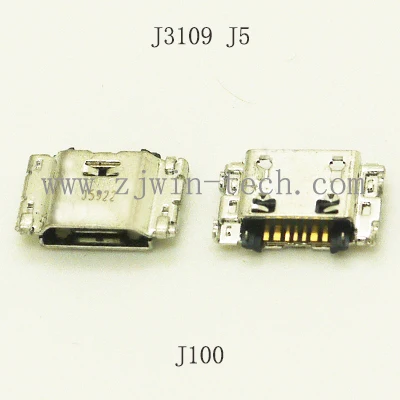 

10pcs-100pcs/pack Original Phone Socket Tail Micro USB Charging Connector For Samsung J3109/J5/J100C