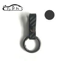 silicone carbon fiber patten fashion motorcycle car key holder key rings keychain accessories for bmw audi kia toyota free ship