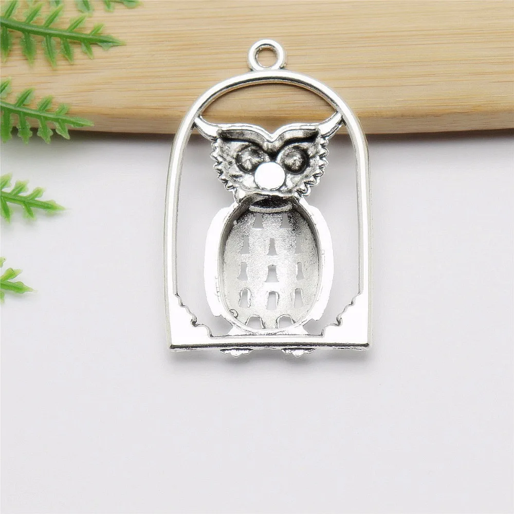 

Wholessale 18pcs/lot Vintage silver Owl Charms fit DIY Bracelet Pendants Jewelry Making Jewelry Findings