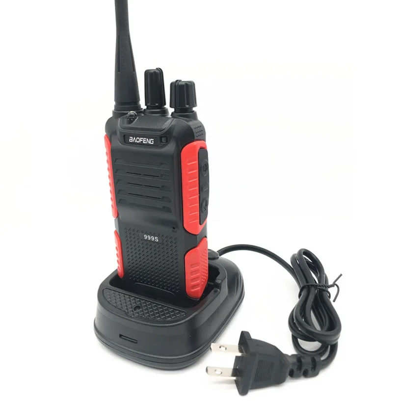 2 шт BAOFENG BF-999S PLUS портативная рация UHF 400-470MHz с длительным временем ожидания CB радиостанция PTT portofoon обновленная BF-888S