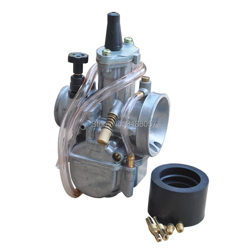 Карбюратор OKO CARB PWK плоский карбюратор 24 мм 26 28 30 32 34 с мощной струей для Koso Keihin GY6 Dio