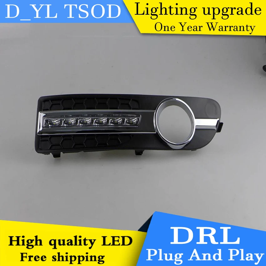 Автомобильный Стайлинг для Volvo S80 2009-2013 светодиодный DRL высокая яркость