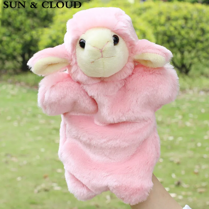 Солнце и облако 1 шт. Овцы руки кукол Игрушечные лошадки Новинка Симпатичные