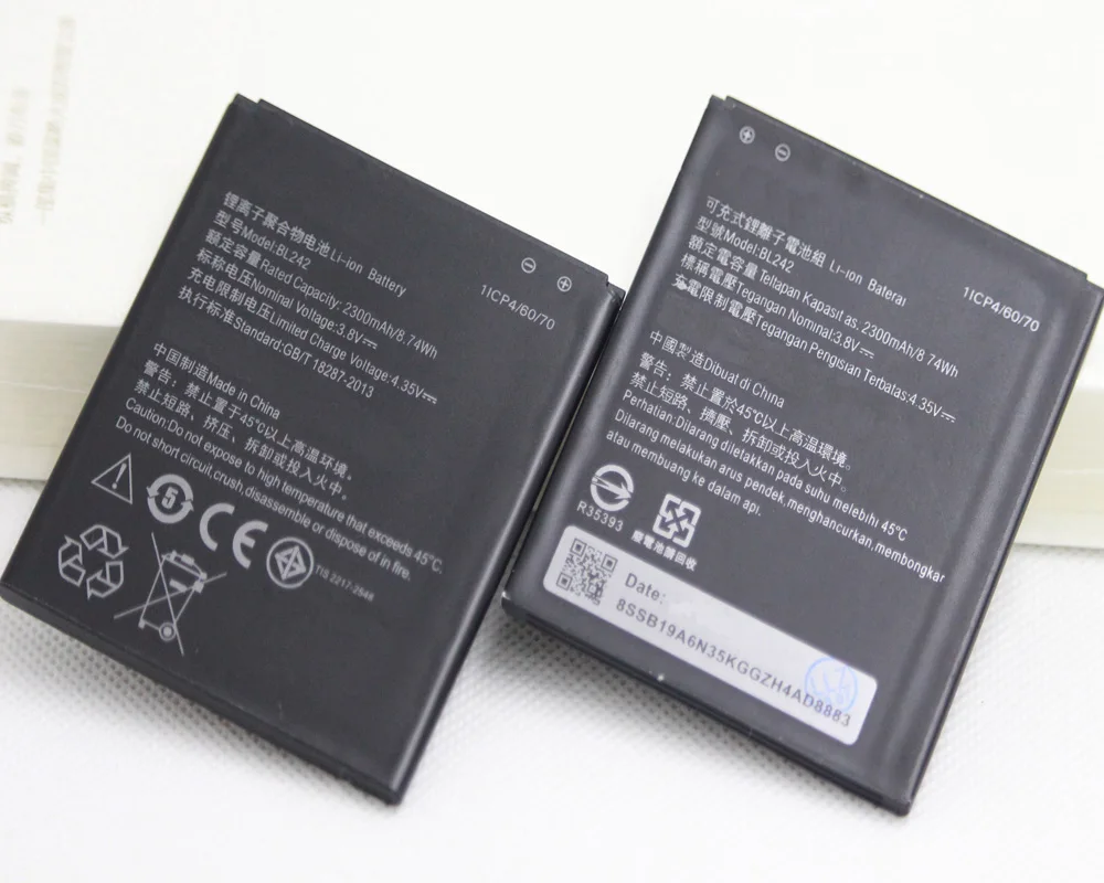 Абсолютно новый BL 242 батарея BL242 для Lenovo K3 K30-W K30-T A6000 A3860 A3580 A3900 A6010 плюс 3 8 V 2300 мАч
