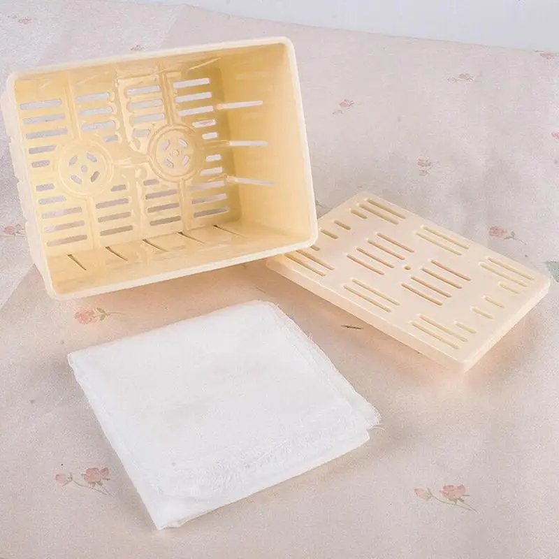 Домашний DIY тофу пресс тофу машина тофу пресс ing плесень набор формочки для сыра ткань кухонный инструмент формы тофу