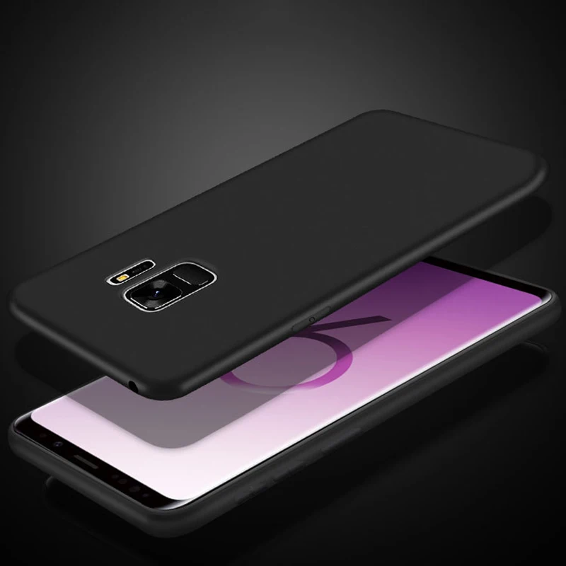 Карамельный мягкий чехол для телефона для samsung Galaxy S8 S9 плюс A3 A5 A7 J3 J5 J7 J4 J6 J8 A6 A8 плюс S7 S6 край матовая накладка на заднюю панель