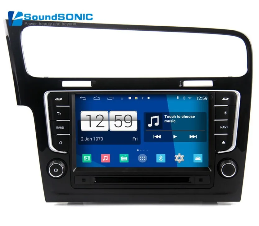 Android 4.4 штатную для Volkswagen Гольф 7 MK7 VII 2013 + Радио DVD GPS навигации СБ Navi аудио видео s160
