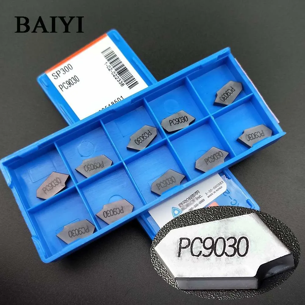 10 шт. SP200 PC9030 300 400 2 мм 3 4 мм|Токарный инструмент| |