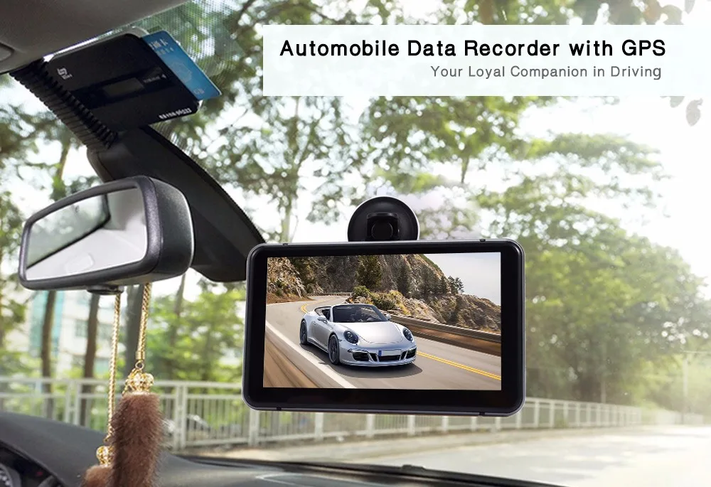 7 дюймов автомобиль Android Видеорегистраторы для автомобилей HD Камера видео