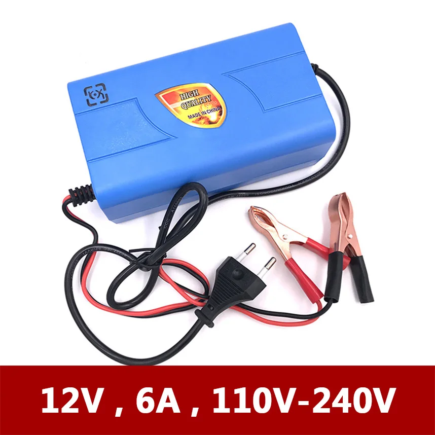 12 V 6A автомобиля Батарея Зарядное устройство интеллигентая (ый) 3 этапа Авто