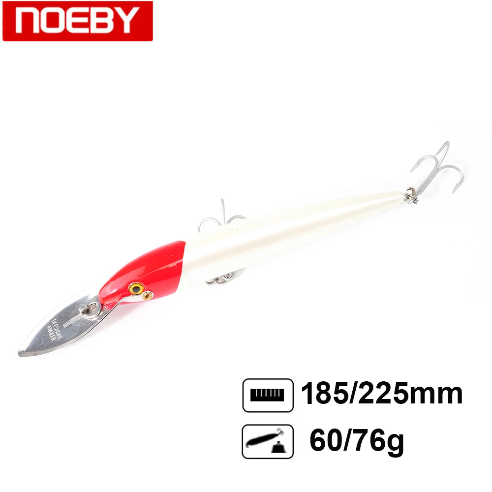 Рыболовная приманка для троллинга NOEBY 225 мм 76 г плавающие приманки в форме гольяна