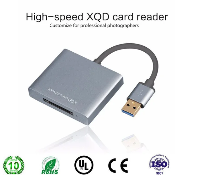 

High-speed USB3.0 XQD card reader XQD 2.0 USB 3.0 Memory Card Reader 55Gbps 00MB/S For Sony for Lexar & All XQD