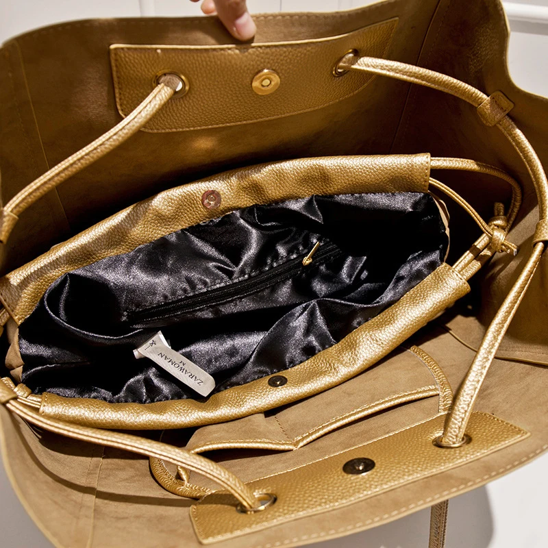 Модная обувь из искусственной кожи Большой Сумки на плечо 2017 бренд Для женщин