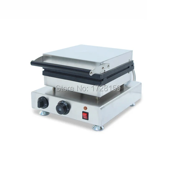 Коммерческая электрическая антипригарная Толстая льежная вафельница 110 В 220