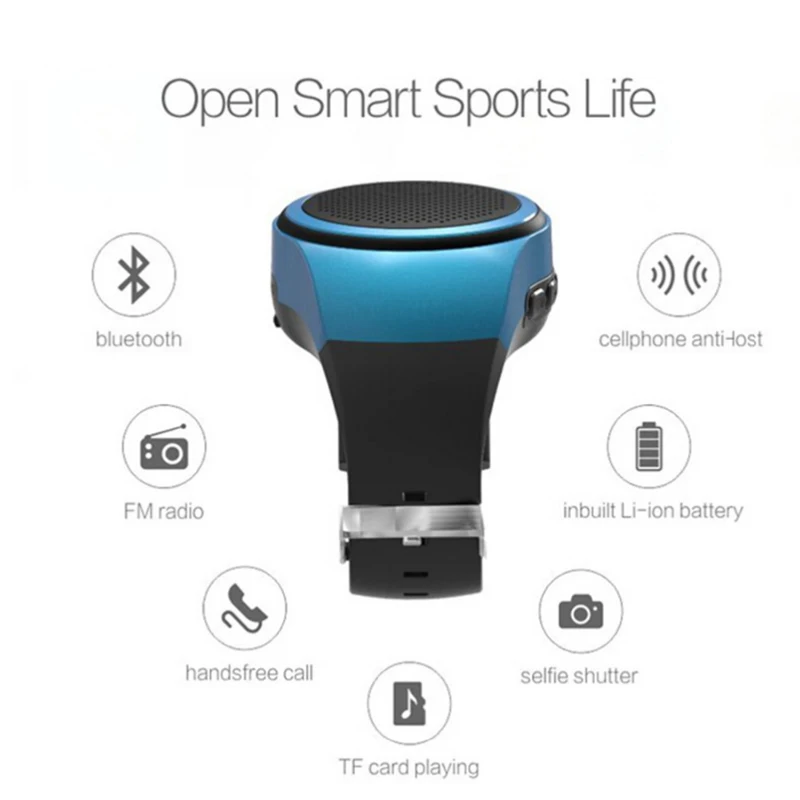Ubit B20 Bluetooth спортивные музыкальные часы портативные мини часы Bluetooth 2,1+ EDR спортивный динамик TF карта FM аудио радио динамик s mp3