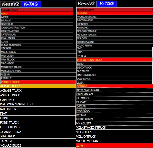 Полный ECU программист онлайн V2.47 ЕС красный Kess V2 V5.017+ KTAG V7.020 2,25+ 0475 FGTECH Galletto 4 V54+ программатор bdm чип Тюнинг инструмент