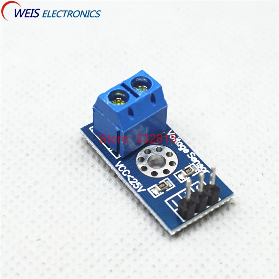 1 шт. датчик напряжения для Arduino DC усилителя Raspberry Pi Цифровой ток 0 25 в с кодом FZ0430