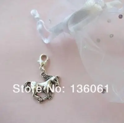 Крест Бабочка Детские сердца лошадь Тигр Жираф зажим Очаровательные Подвески