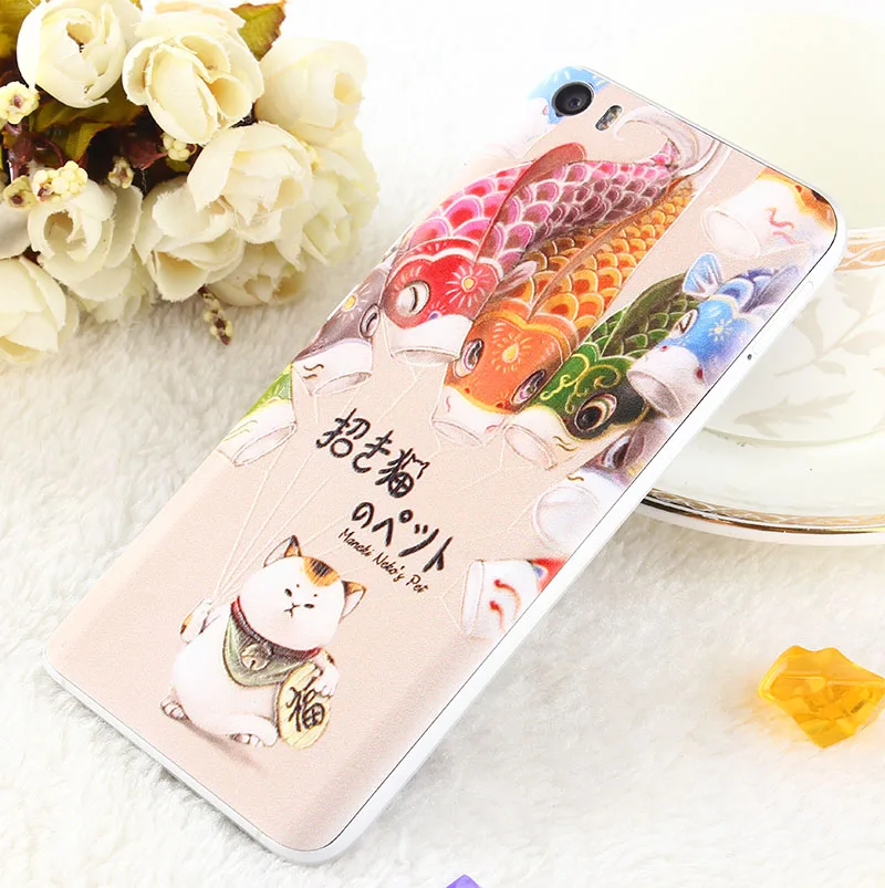 Тиснение для Xiaomi Mi 5 Пластиковая Задняя крышка батареи для Xiaomi Mi 5 M5 замена крышки батареи - Цвет: 17