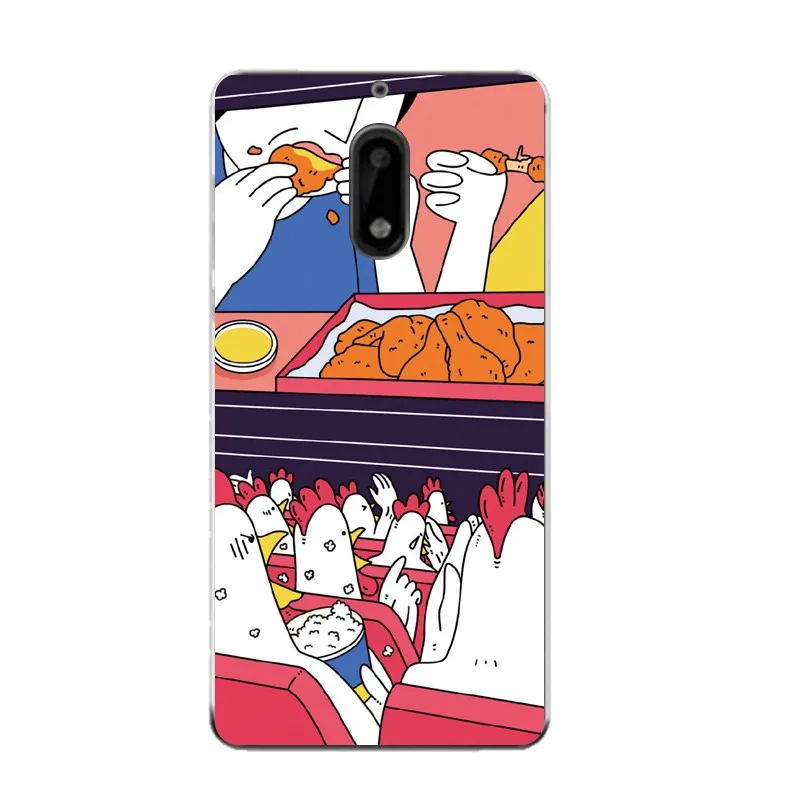 Мягкий прозрачный чехол из ТПУ для Nokia3 5 6 8 N540 N640 N535 N830 Fundas с лимонным принтом
