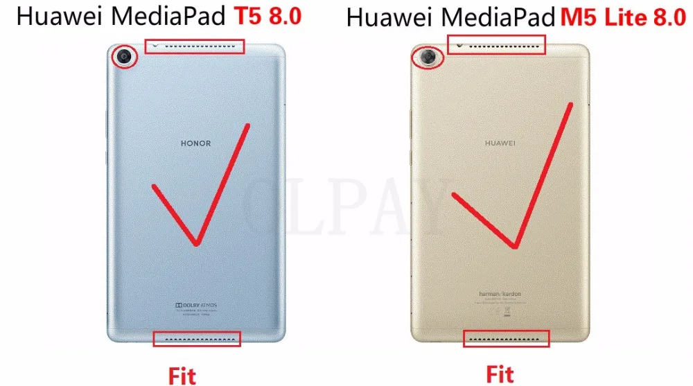 Чехол из искусственной кожи для huawei MediaPad M5 Lite 8,0/T5 8 ''JDN2-W09HN AL00HN, защитный чехол с подставкой и отделением для карт+ ручка