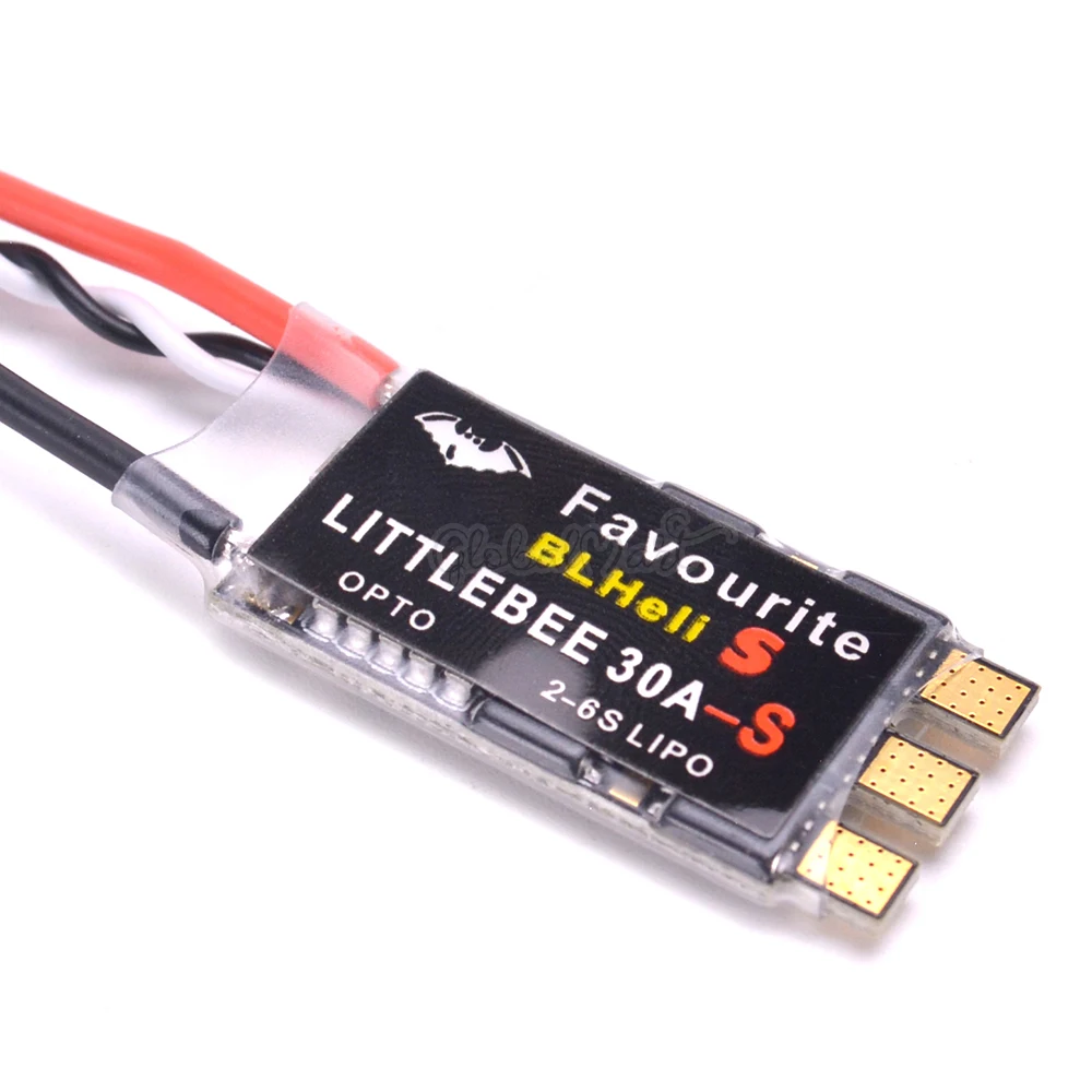 FVT LittleBee Little Bee blheli _ S 2 6S 30A ESC Регулятор скорости для фотоэлектрических приборов 214