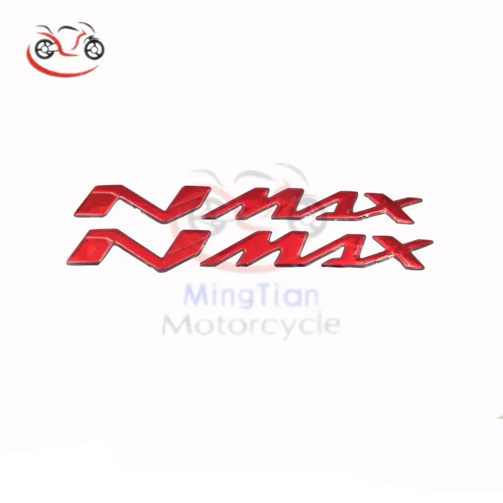 1 пара наклейки на мотоцикл для Yamaha NMAX 155 125 NMAX155 3D бак аппликация эмблема |
