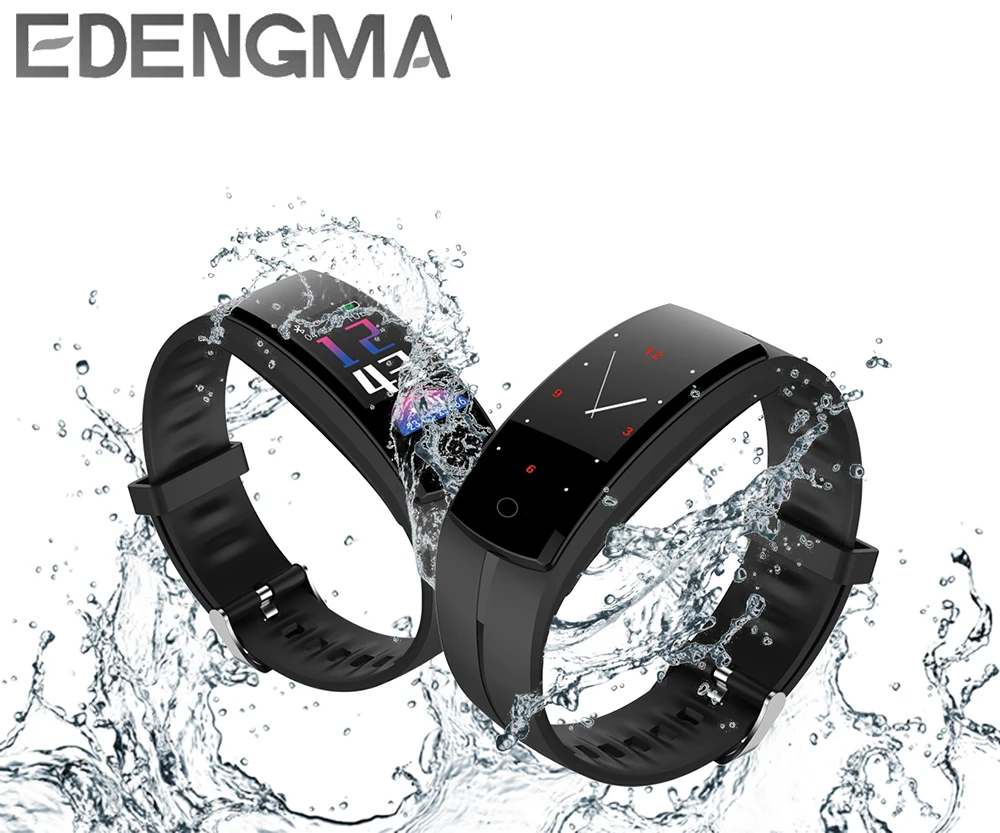 Смарт браслет EDENGMA с HDColor пульсометр контроль давления кислородом информация