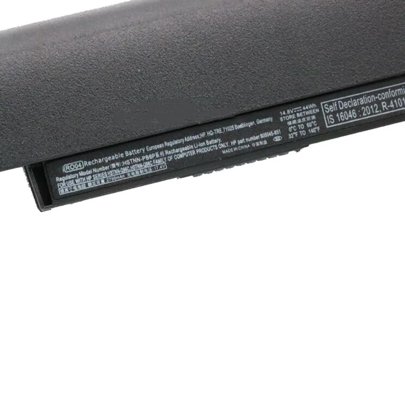 Аккумулятор для ноутбука GZSM RO04 HP 400 440 G3 430 RO04XL RO06 RO06XL HSTNN PB6P LB7A/DB7A 805045 851 805292