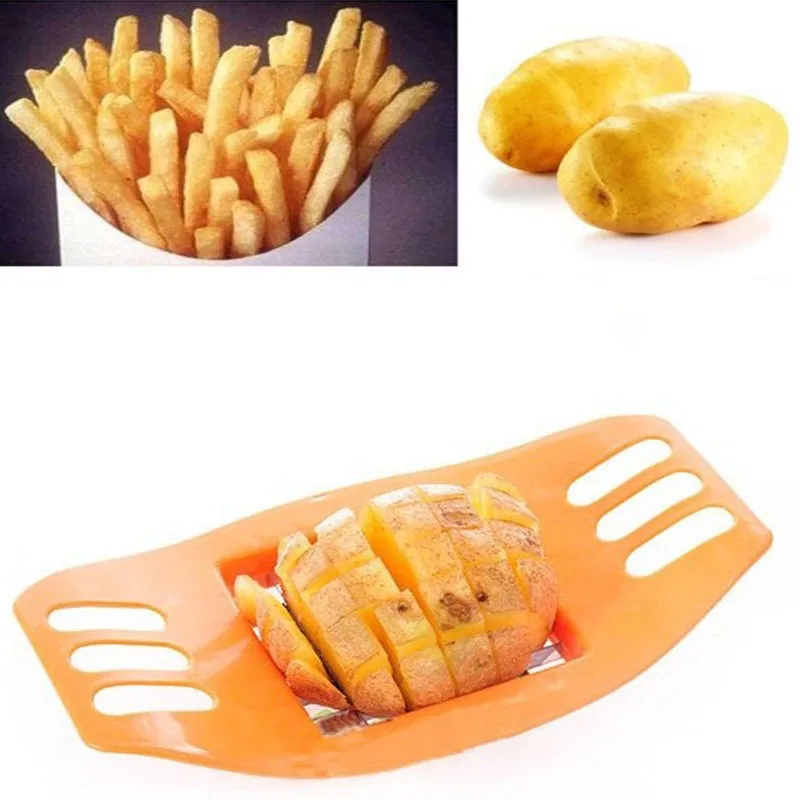 1 шт. нож для нарезки картофеля резак Нержавеющая сталь Кухня аксессуары