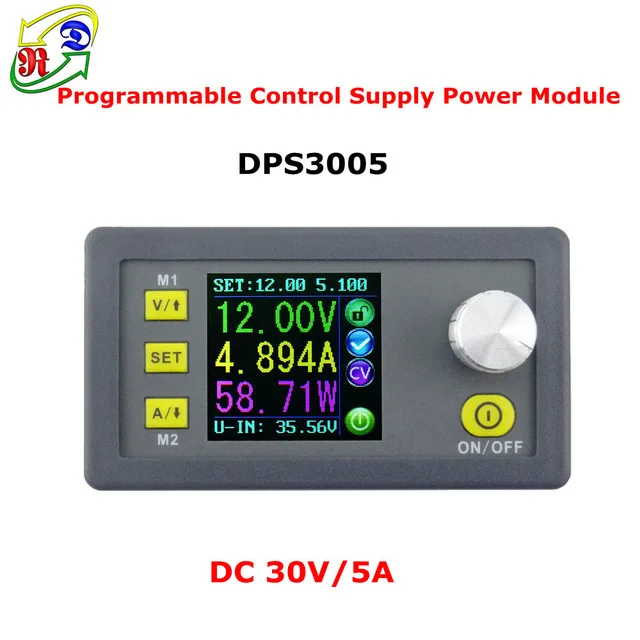 DPS3005 RD DPS3005 функция связи постоянное напряжение тока понижающий модуль питания Преобразователь напряжения ЖК-Вольтметр 30 в 5A - Цвет: DPS3005