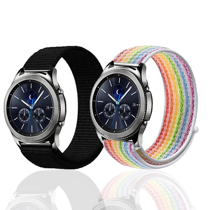 Классический ремешок huami amazfit bip для Samsung Gear sport S2 S3 Frontier 22 мм 20 huawei GT 2 galaxy watch active 42 46