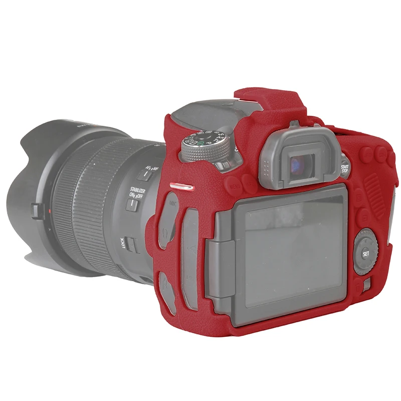 Qeento Высокое качество зеркальной Камера сумка для Canon EOS 80d легкий чехол черный