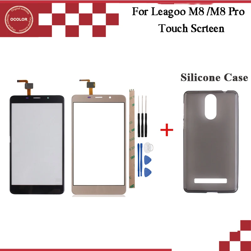 Ocolor для LEAGOO M8 pro сенсорный экран Сенсорная панель дигитайзер сенсор Замена +