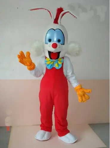 Костюм талисмана Crazy rabbit для взрослых на Хэллоуин нарядное платье вечеринки