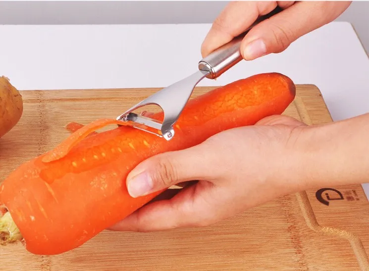 1 шт. высокого качества из нержавеющей стали для фруктов и овощей картофелечистка