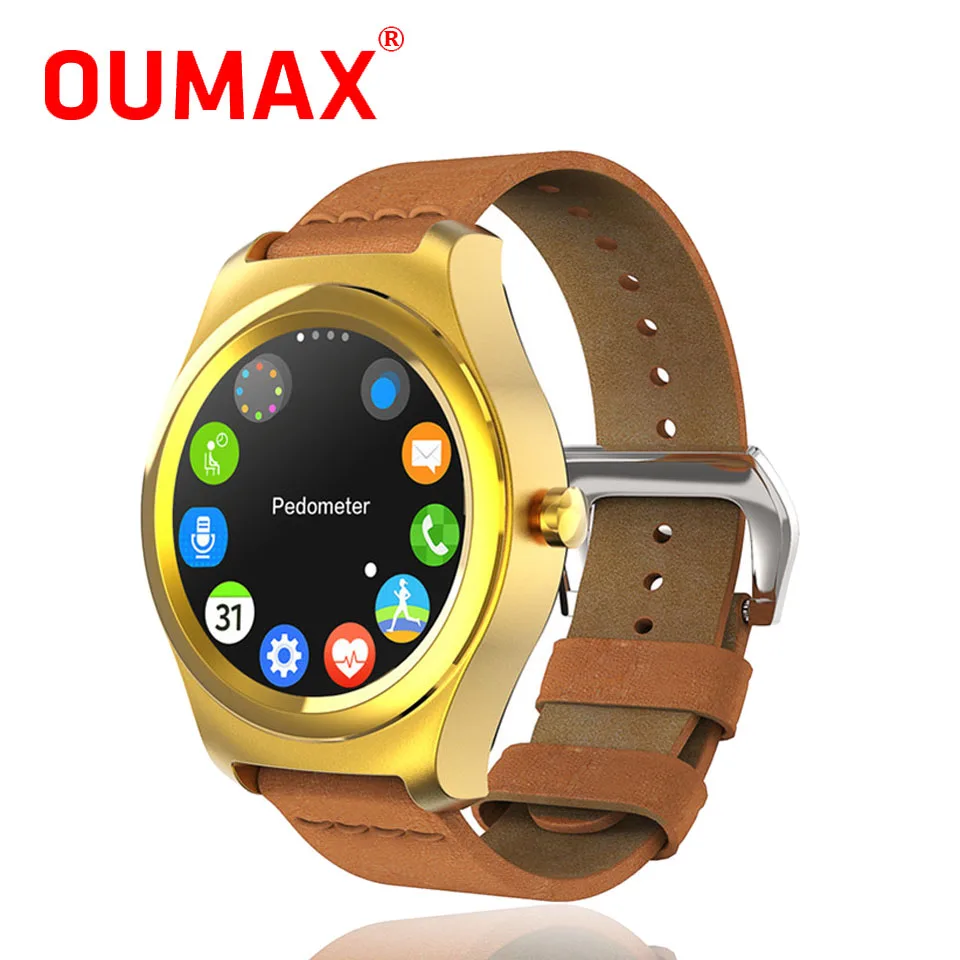 OUMAX 2017 Новые Bluetooth Спорт Smart Watch Мужчины Мода Smartwatch Поддержка Секундомер Шагомер