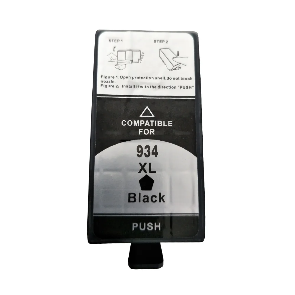 2PK 934 934XL черные чернила Cartrdiges Замена для Officejet Pro 6830 6230 6835 6815 6812 6820 6220 принтеры|hp