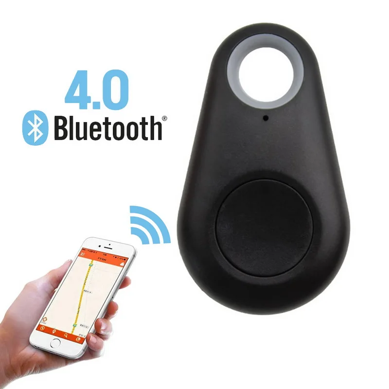 Мини Смарт Bluetooth GPS трекер локатор сигнализация Кошелек Finder брелок для ключей Pet
