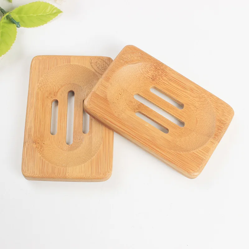 Поднос для мыла из натурального бамбука держатель полка хранения контейнер