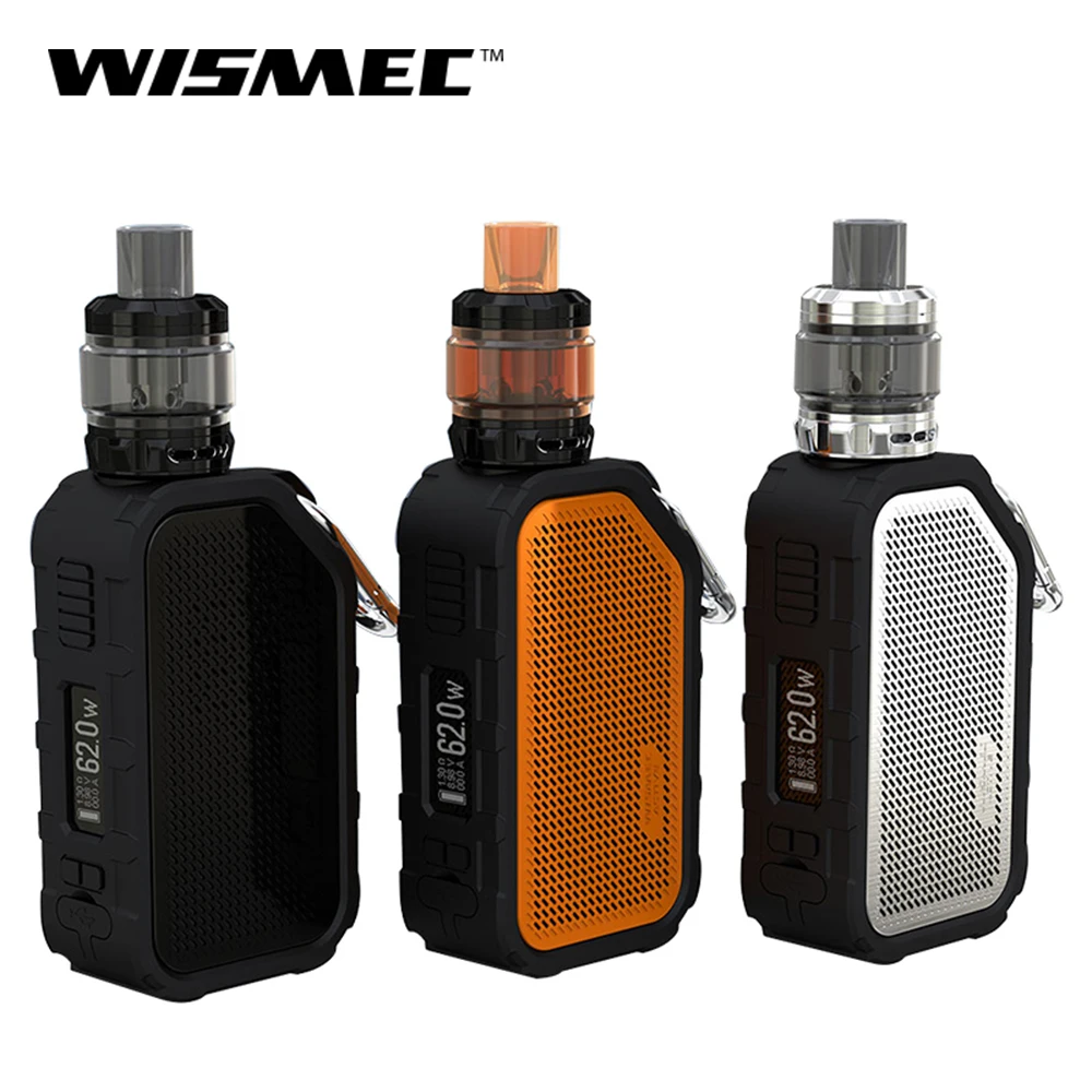 Оригинальный комплект Wismec Active 80 Вт с баком Amor NS Plus 4 5 мл встроенный аккумулятор 2100